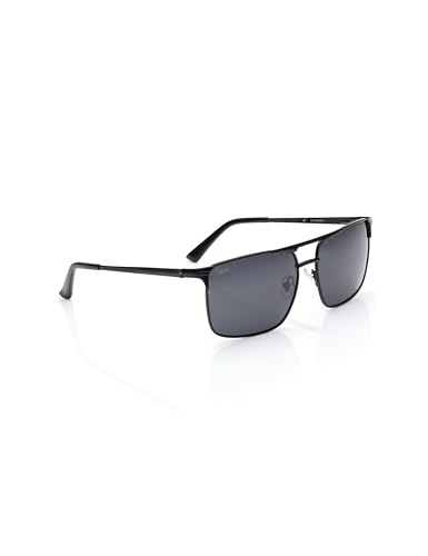 Image of Fastrack Tees Black Navigator Sunglasses for unisex