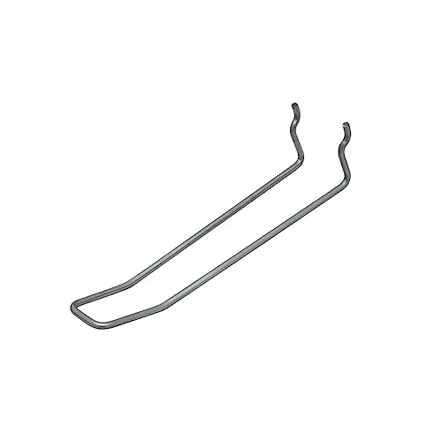 GERSO Lot de 100 crochets doubles pour plaque perforée 200