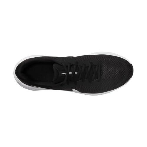 Nike Revolution 7 Straßenlaufschuh für Herren, Black/White, FB2207-001, 46 EU (12 US)