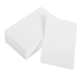 HIAKDOFT 30 Stück Teiliges Weiße PVC Karten mit Ic Chip Blanko Ausweiskarten für...