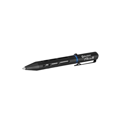 OLIGHT O'Pen Mini 2 Ballpoint Pen, Switch between Replaceable Bla...