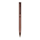 Submarine 976 Macchiato Premium Ball Pen Metal Body Brown Color, Fitted With Criss Coffee Scented Blue Ink Refill, Ideal Gift For Him/Her, Perfect For Corporate Gifting