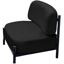Single Sofa Chair Home Living Room Balcony Lazy Solid Wood LeisureD
