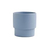  Pot de fleurs empilé à deux étages en céramique, pot de fleurs succulentes, pot de cactus, conteneur avec trou pour jardin, maison, bureau, décoration (couleur : style 3, taille : M) (style 1 M)