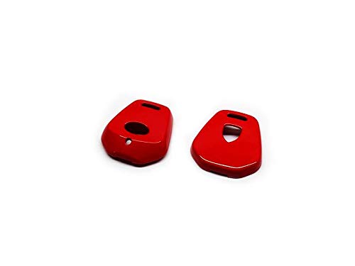 Coque de clé Porsche rouge brillant boîtier de remplacement télécommande 996 986