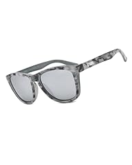Crystal Marble Grey/ Silver Lens
