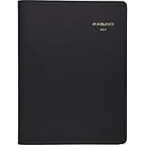 2022 Weekly Appointment Book & Planner by AT-A-GLANCE, 8-1/4' x 11', Large, Black (7095005)