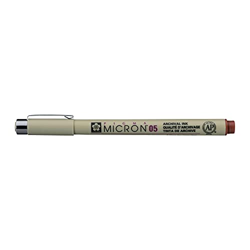 Sakura Of America Pigma Micron Pen .45mm: Brown