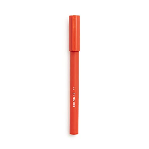 TRU RED Bolígrafos gel punta fina 0.5mm colores surtidos 24 pzas miniatura 5