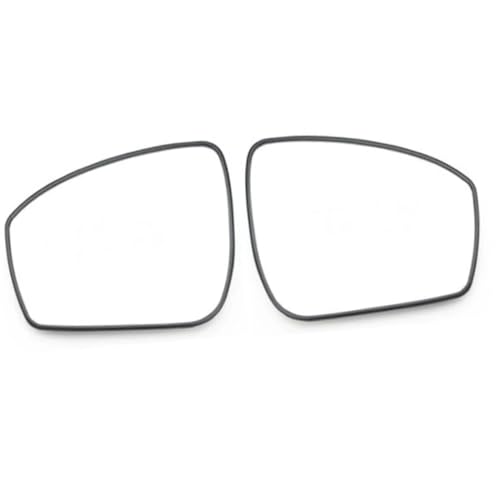 Espejo retrovisor de cristal izquierdo térmico para evitar vaho en Nissan Tiida