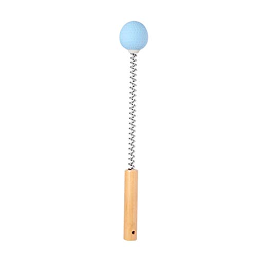 Masajeador de bolas con martillo y mango madera, masajeador corporal manual tipo pelota golf