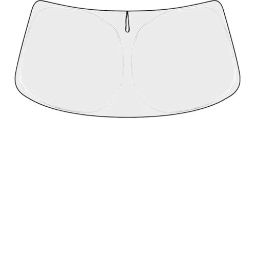 Image of Proadsy 2026 Upgrade Front Windshield Sun Shade Foldable Sunshade Protector Sun Visor Custom Fit Chrysler 300 300C 2011-2023 Accessories
