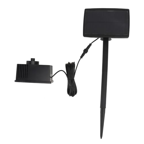 Sosoport Multifunktionales Direkter Gleichstrom wasserpumpe Solarbetriebene Poolpumpe für Garten Teich Automatisches Wasserspiel ohne Batterie Umweltfreundlich und