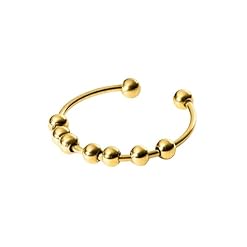 Purelei® Shade Anxiety Ring – Fidget – Damenring aus langlebigem Edelstahl – Wasserfeste Ringe – in verstellbaren Größen erhältlich von 50-66 – Damenschmuck