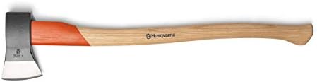 Husqvarna Zenoah 597629401 Wood Splitting Axe, 88.2 oz (2,500 g), Made in Germany with Cover, Heavy, Length 31.5 inches (80 cm)