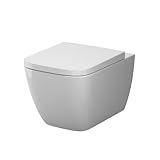 AM.PM Spülrandloses WC mit Softclose Toilettensitz, Toilette für Gäste-WC,...