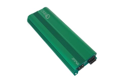 DOWN4SOUND JP34 AB Teal 4 Channel Car Audio Amplifier | 590W RMS Class AB Power Amp | Car Stereo Speaker Amplifier | High-Performance Automotive Sound