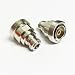 N type female to 7/16 female L29 DIN RF coax connector adapter straight Ships Quickly From USA
