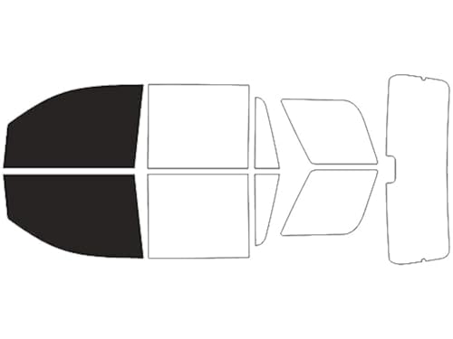 Rvinyl Window Tint Kit Compatible with GMC Yukon 2015-2020 - Front Precut Kit - 20%