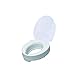 Produktbild DRIVE DEVILBISS HEALTHCARE Toilettensitzerhöhung mit Deckel, 10,2 cm, Weiß