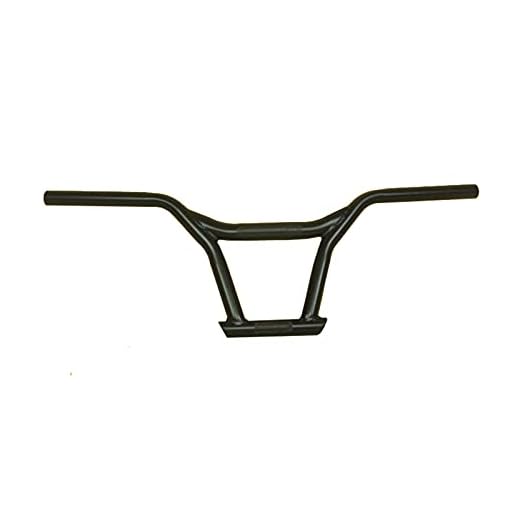 GAOJJ 7,87 tums BMX-styr för 14 16 18 tums Bmx-cyklar, högkolstål, 630 mm × 200 mm, svart