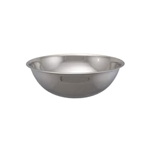 4945 Stainless Steel Mixing Bowl 45 Quart, Silver