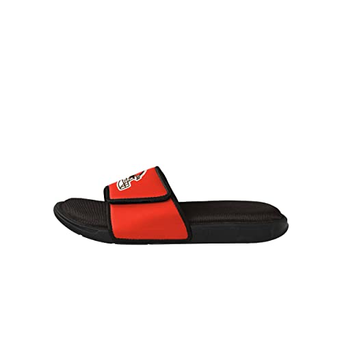 Image of FOCO mens NFL Team Logo Sport Shower Foam Slide Flip Flop Sandals