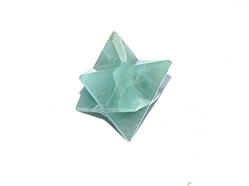Aventurine verte Merkaba Star 3cm contre le stress et la surcharge mentale