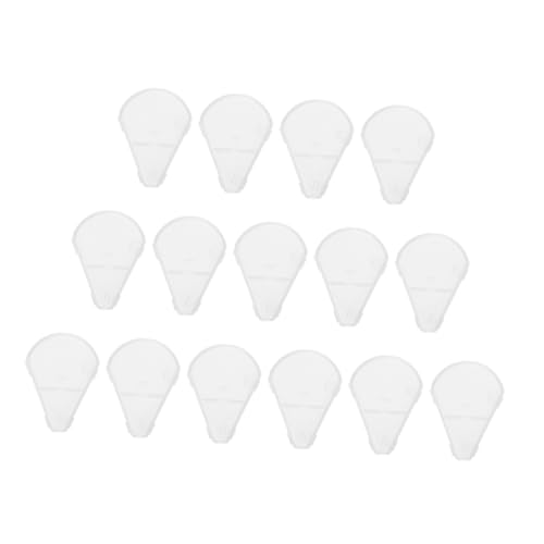TOYZFRIENDY 15 piezas Protector para Brochas de Maquillaje Portátil Cubiertas Forma de Abanico para Cepillos de Cerdas Funda Ligera y Duradera para Viaje y Diario