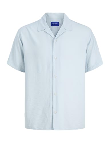 JACK & JONES Jorluke Billyburg Resort T-Shirt SS, Skyway, L Hommes