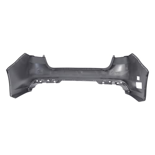Image of Compatible with Kia Optima 2016-2018 Rear Bumper Cover | Primed, Without Parking Sensor Holes, Sedan, Ready to Paint, OEM 86611D5000, KI1100204