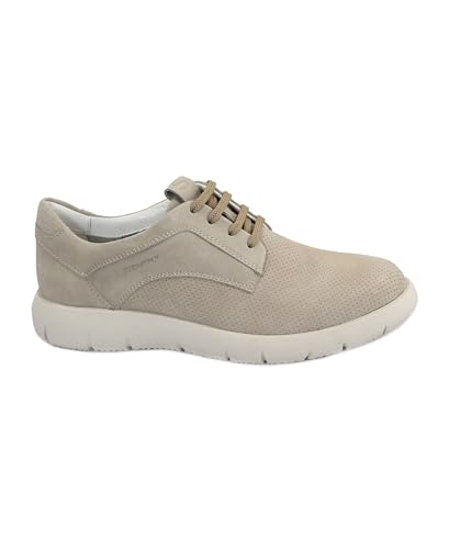 Chaussures confort homme Stonefly en cuir marron bois contre la fatigue