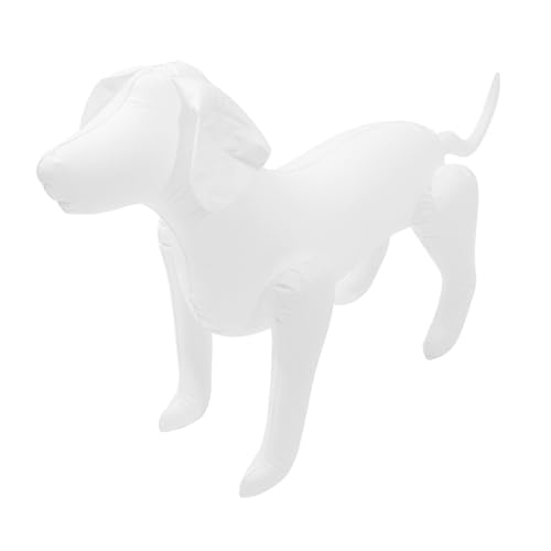 ibasenice Inflatable Dog Display Model Dog Mannequin for Clothing Showcase Pet Shop Display Prop for Dog Party Decorations and Fashion Exhibitions Sleek Design Easy to Clean