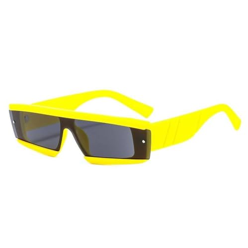 Lunettes de soleil rectangulaires rétro et vintage protection totale UV400