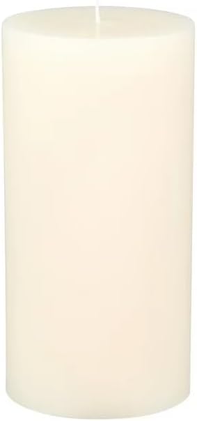 SEDLAV 4x8 Inch Unscented Large Pillar Candle for Stylish Home Decor and Ambient Lighting