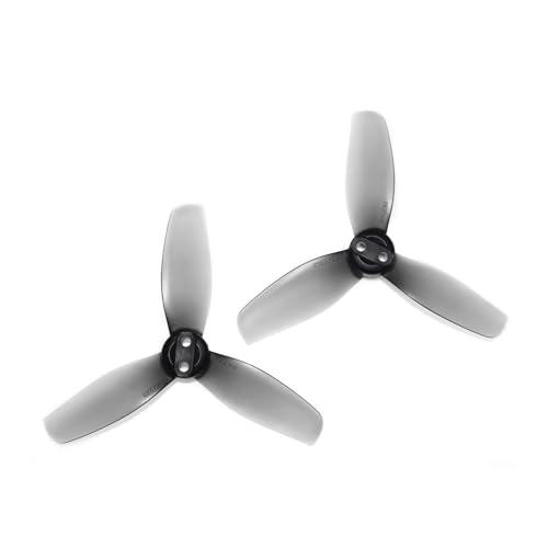 4/8�g T3X3.2X3 3�C���` 3�u���[�h�v���y�� PC�f�ރp�h�� FPV�h���[�� DJI AVATA2�p(Grey 4Pairs)