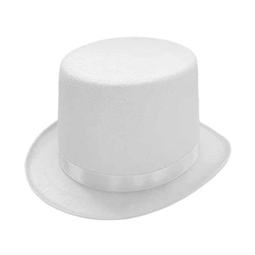 Stile vittoriano classico: abbraccia un look britannico vintage con questo versatile cappello a cilindro, perfetto per aggiungere un tocco di eleganza vittoriana a qualsiasi outfit..Ideale per spettacoli, costumi e persino maghi, questo cappello a cilindro porta un fascino senza tempo al tuo guardaroba.
