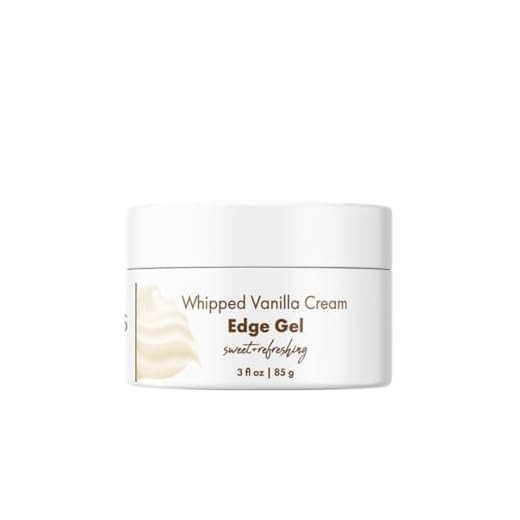 Donna's Recipe by Tabitha Brown | Gel de borda com creme de baunilha batido – Longa duração, sem descamação e brilho nutritivo – 85 g