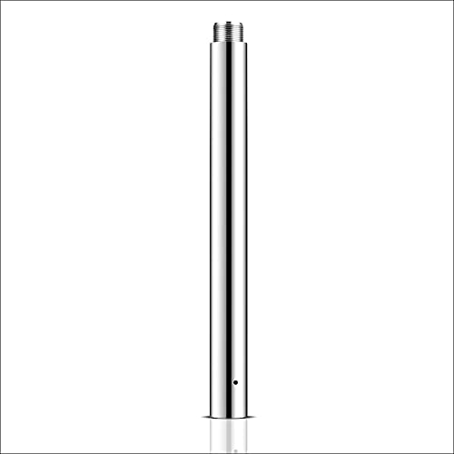 Image of Pole Extension for Pole Dancing 45mm - 125 /250 /500mm Dancing Pole Extension, Easy to Install, Smooth Connection Chrome Extension for Dance Pole (Silver, 500 Millimeters)