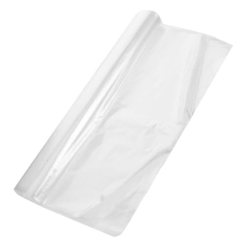 BESTYASH 40pcs Clear Plastic Garment Bags for Clothes Protection Covers for Hanging Clothes for Travel and Storage Fits Various Clothing Types