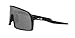 Oakley Mens OO9406 Sutro Rectangular Sunglasses, Polished Black/Prizm Black, 37 mm