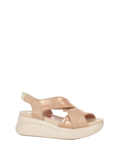 Sandales compensées roses Callaghan 29930 pour femme