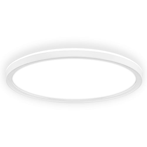 Plafonnier LED salon cuisine chambre ambiance blanc neutre Briloner