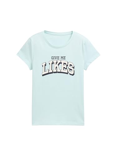 TOM TAILOR Kinder Mini-Jeansrock mit Knopfleiste, Clean Mid Stone...