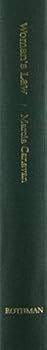 Hardcover Woman's Law Book