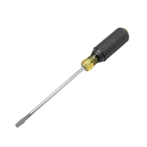 Klein Tools 605-6 1/4-Inch Cabinet Tip Screwdriver, Made in USA, Heavy Duty, 6-Inch by KLEIN TOOLS - Image 3