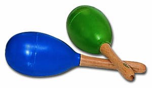 Maracas escolares de colores