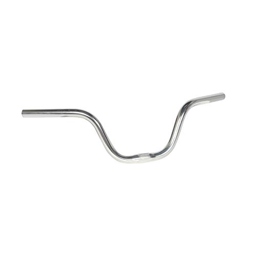 SENQI Mountain Bike Road Bike Handlebar Vintage Style Riser Bar Aluminum Alloy (25.4MM x 580MM,Silver) - Image 2