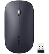 UGREEN Souris sans Fil 2,4 GHz 4000 DPI Régléable Wireless Mouse Silencieuse Ultra Mince Esthétiq...