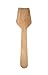 Perfect Stix Green Wooden Square Compostable Cutlery Taster Spoon With Concave, 3-1/2